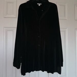 BRAND NEW BLACK WOMENS BLOUSE SIZE 2X LARGE